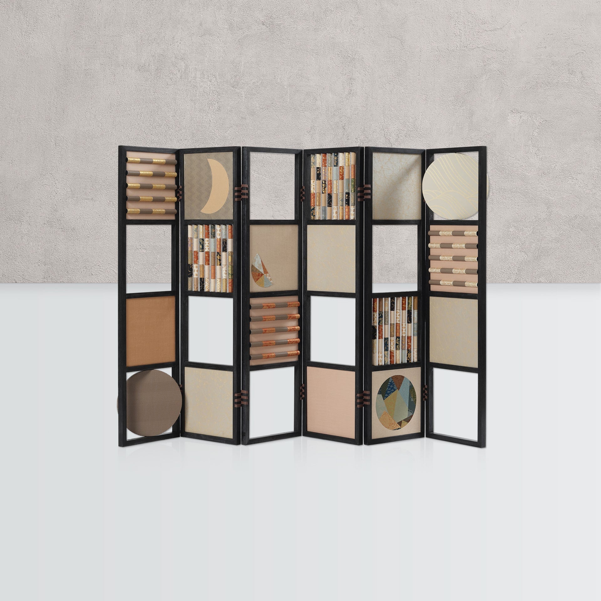 屏風 月の宴（つきのうたげ） – SENSE of 京表具