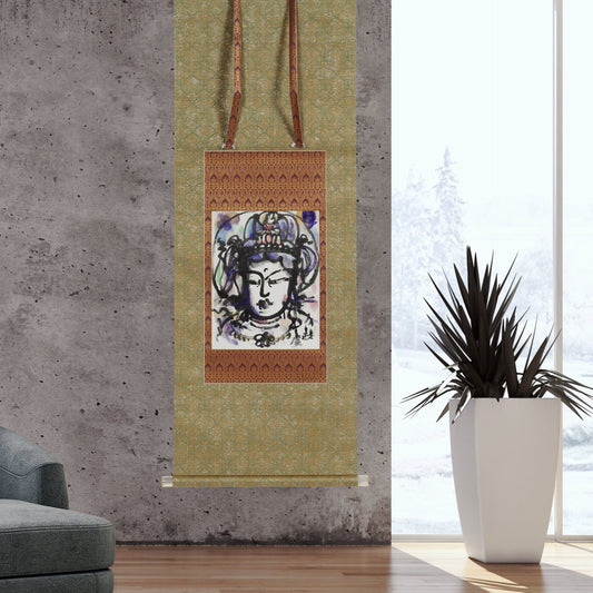 京都表具協同組合「SENSE of 京表具」掛け軸 観音様 衣川 充洋 Kinugawa Mitsuhiro