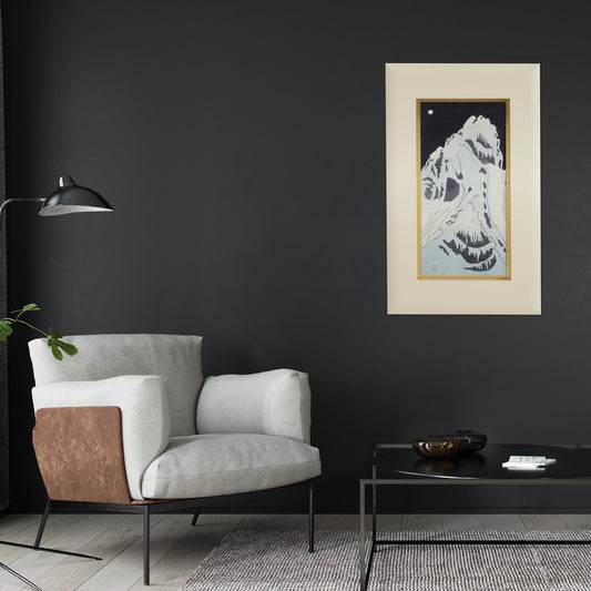 京都表具協同組合「SENSE of 京表具」額 「月明」 長谷川 剛士 Hasegawa Takeshi