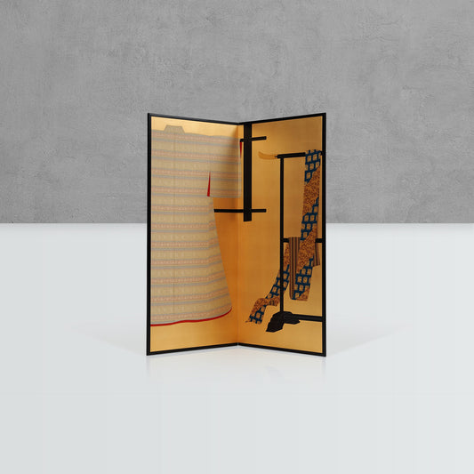 京表具 今尾 光行 Imao Mitsuyuki 小袖屏風